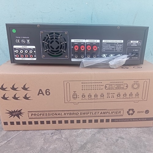 AMPLY A6 TẢI 600 LOA RU CHUYÊN DỤNG CHO NHÀ YẾN