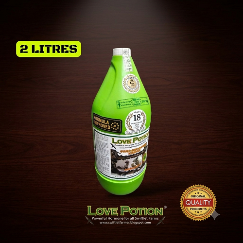 DUNG DỊCH LOVE POTION 2L - KÍCH THÍCH CHIM YẾN BẮT CẶP LÀM TỔ
