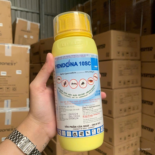 FENDONA 10SL 500ML - DIỆT MẠT, CÔN TRÙNG GÂY HẠI HIỆU QUẢ CHO NHÀ YẾN